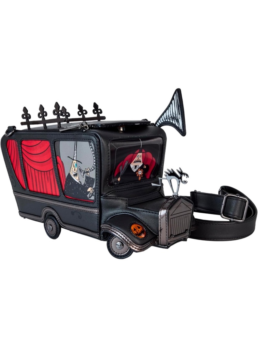 Loungefly The Nightmare Before Christmas Mayor-Mobile Figural Light Up Cross Bag